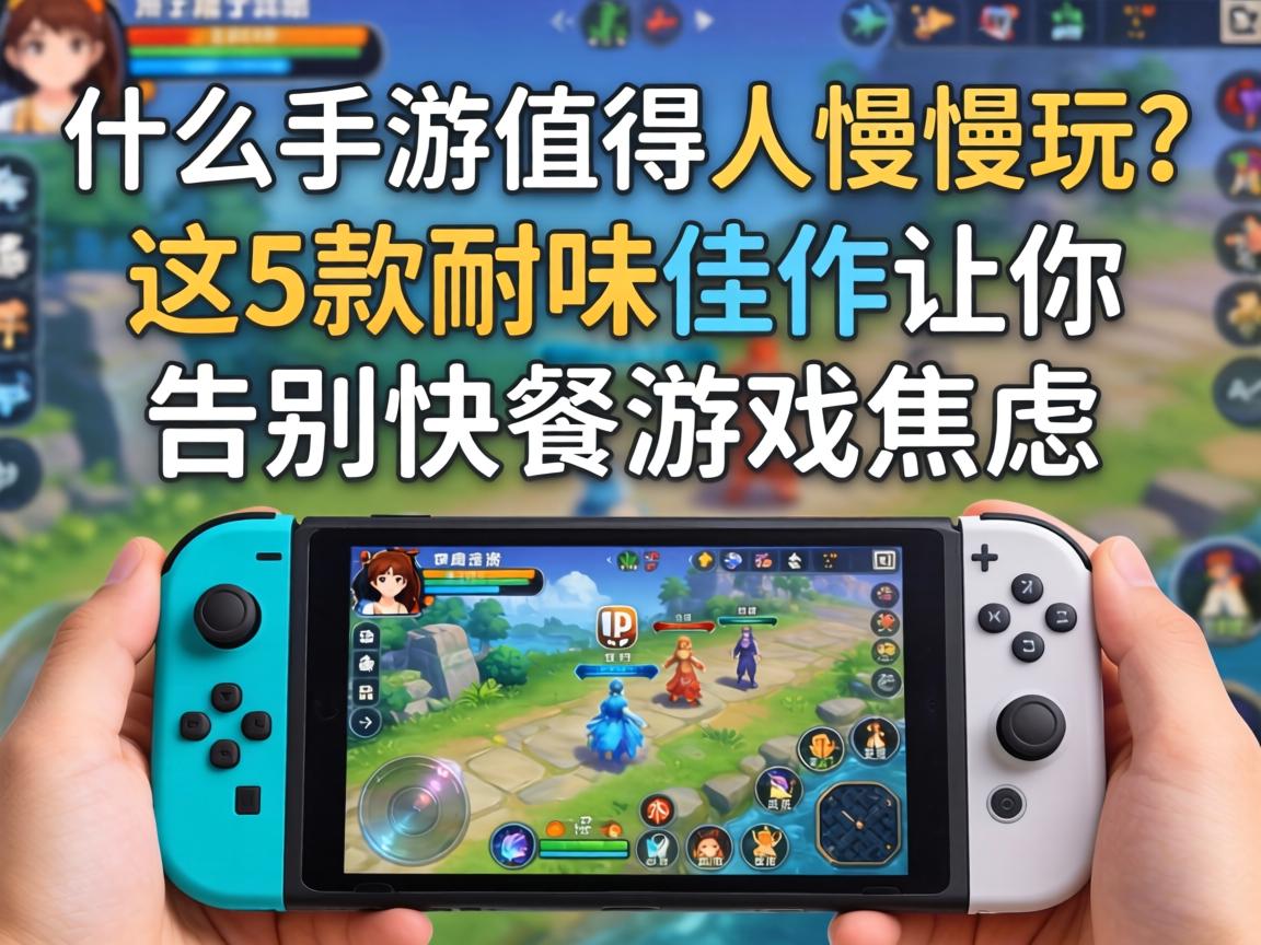 这5款耐玩佳作让你告别快餐游戏焦虑