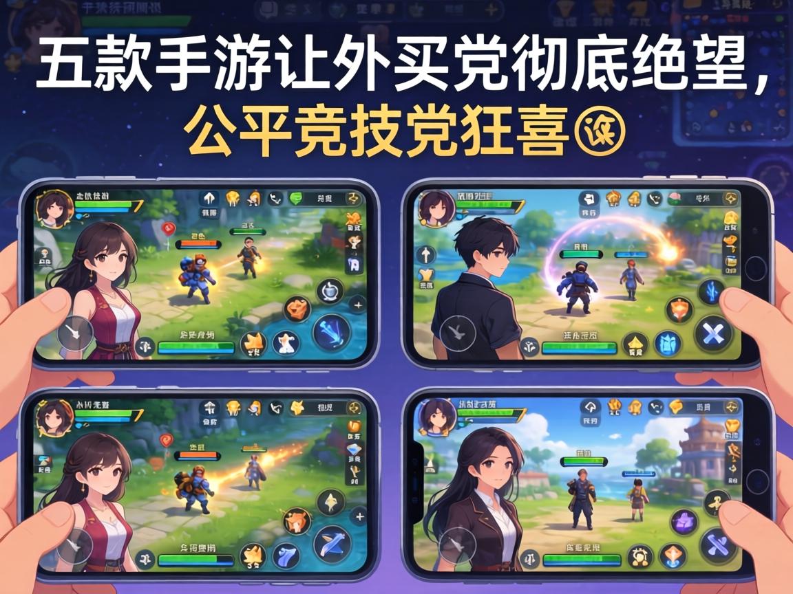 这五款手游让外挂党彻底绝望