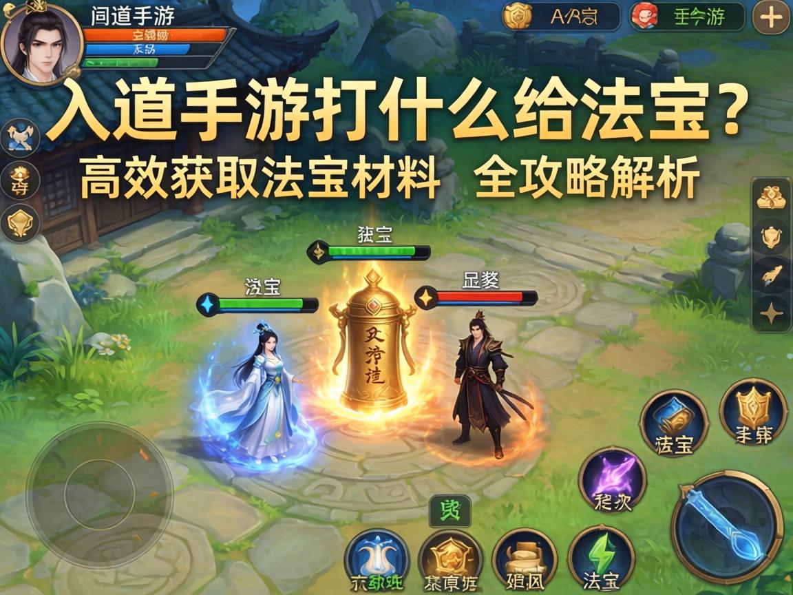 高效获取法宝材料的全攻略解析