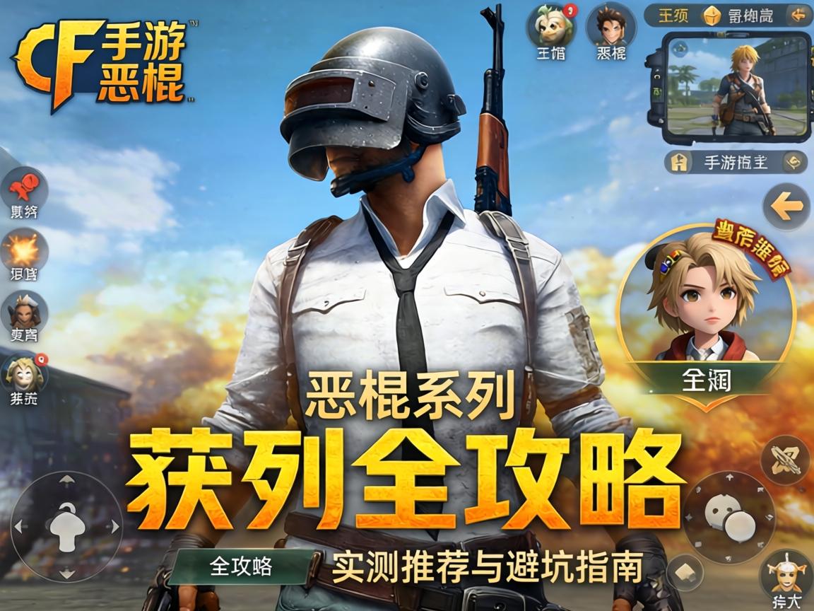 CF手游恶棍系列武器获取全攻略