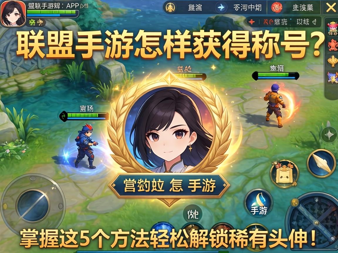 掌握这5个方法轻松解锁稀有头衔