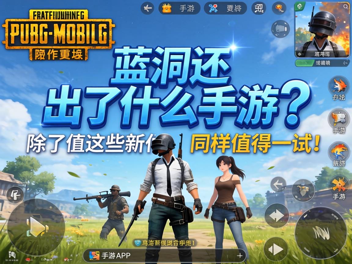 除了PUBG Mobile这些新作同样值得一试