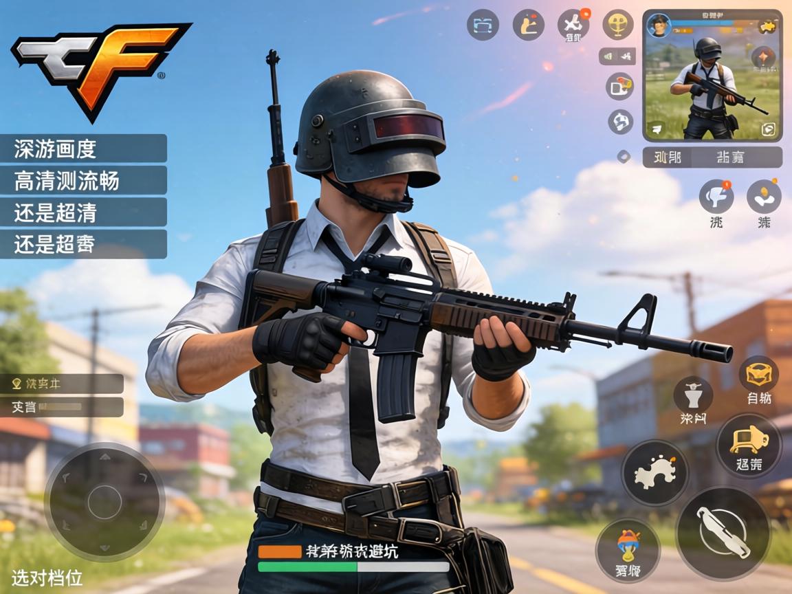 手游CF画质深度实测