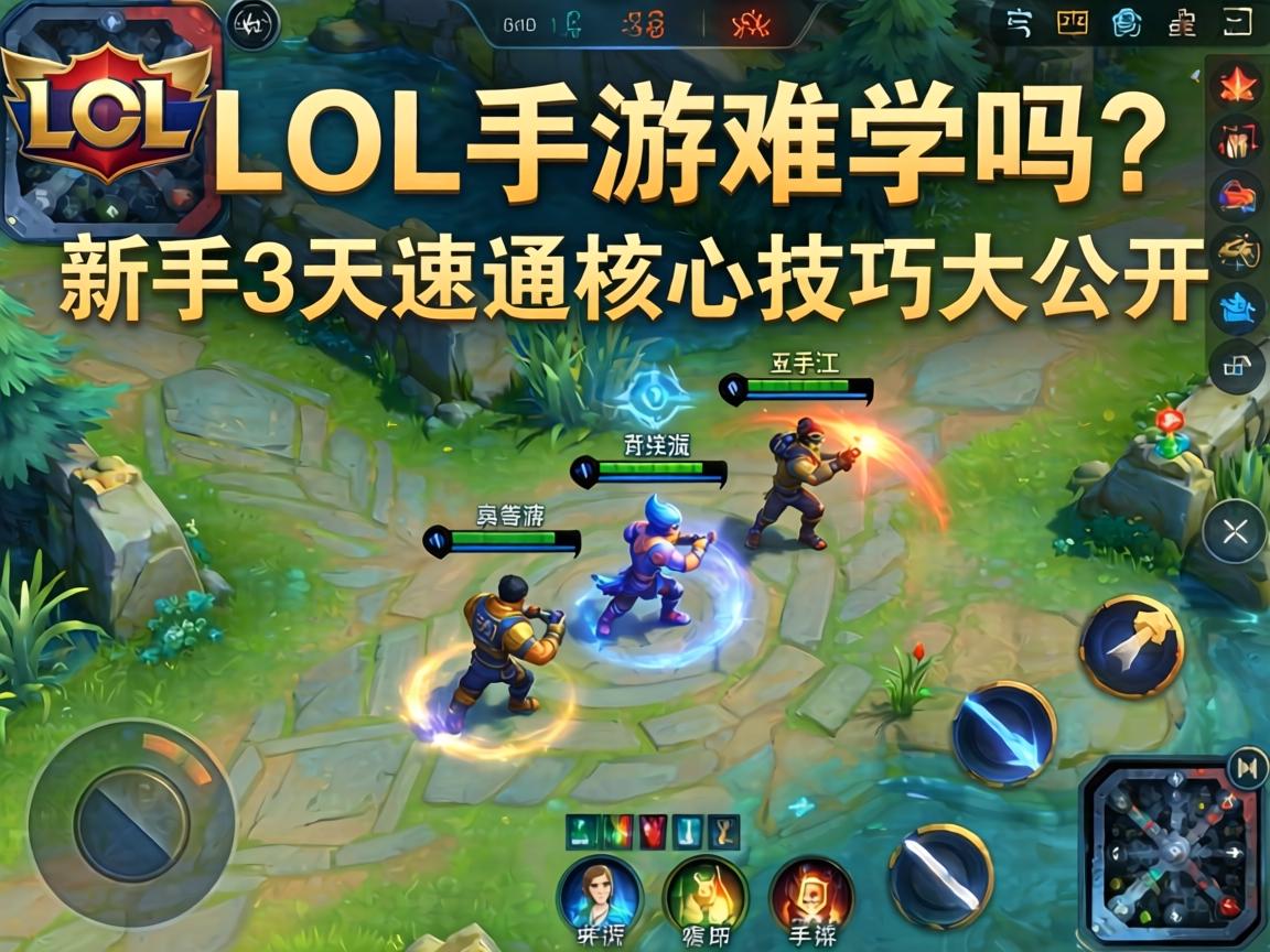 新手3天速通核心技巧大公开