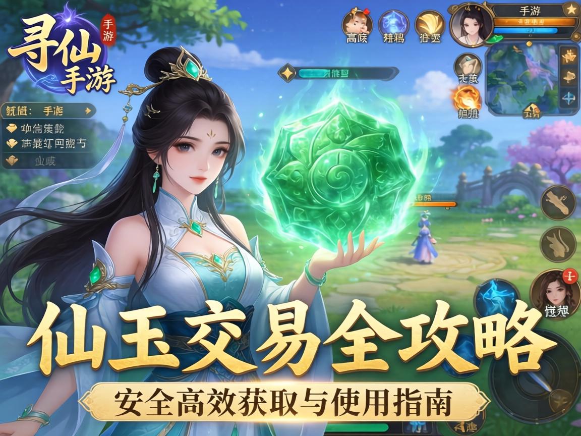 寻仙手游仙玉交易全攻略