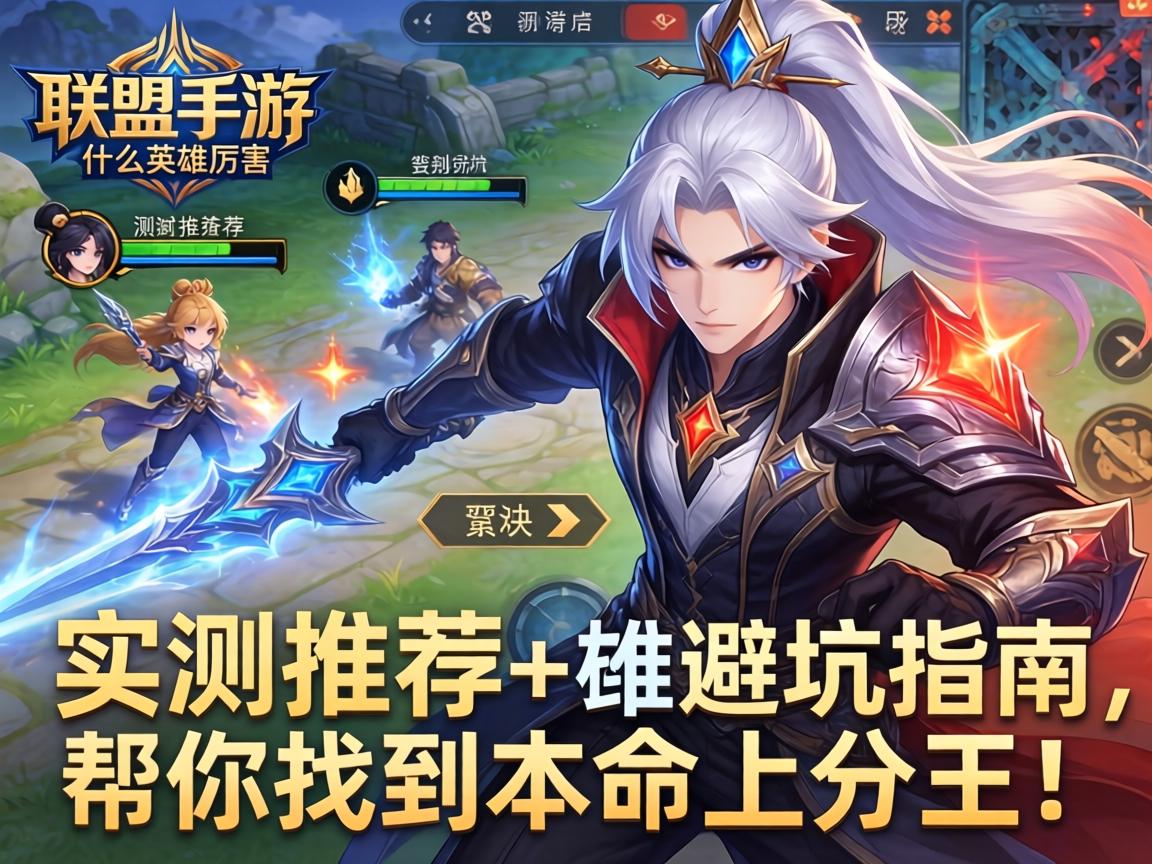 联盟手游什么英雄厉害