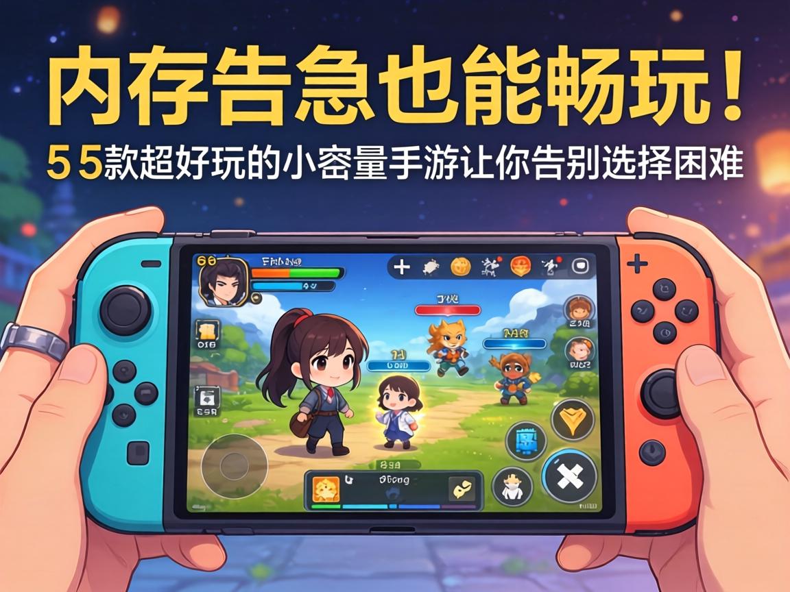 内存告急也能畅玩！这5款超好玩的小容量手游让你告别选择困难