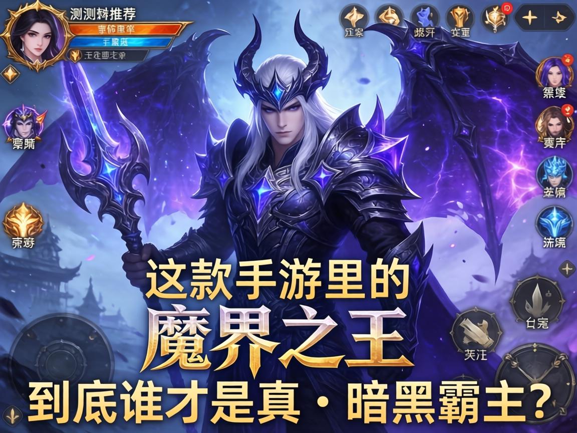 这几款手游里的魔界之王