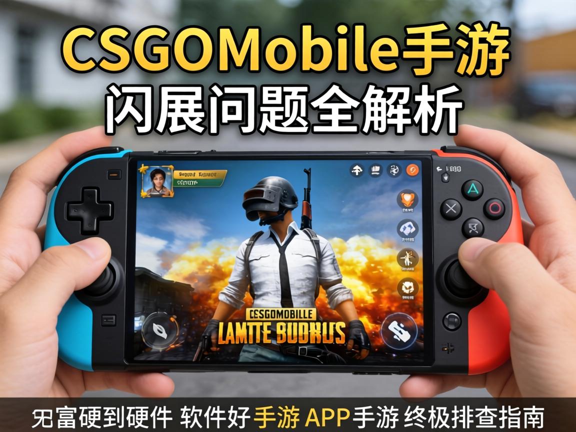 CSGOMobile手游闪退问题全解析，从硬件到软件的终极排查指南