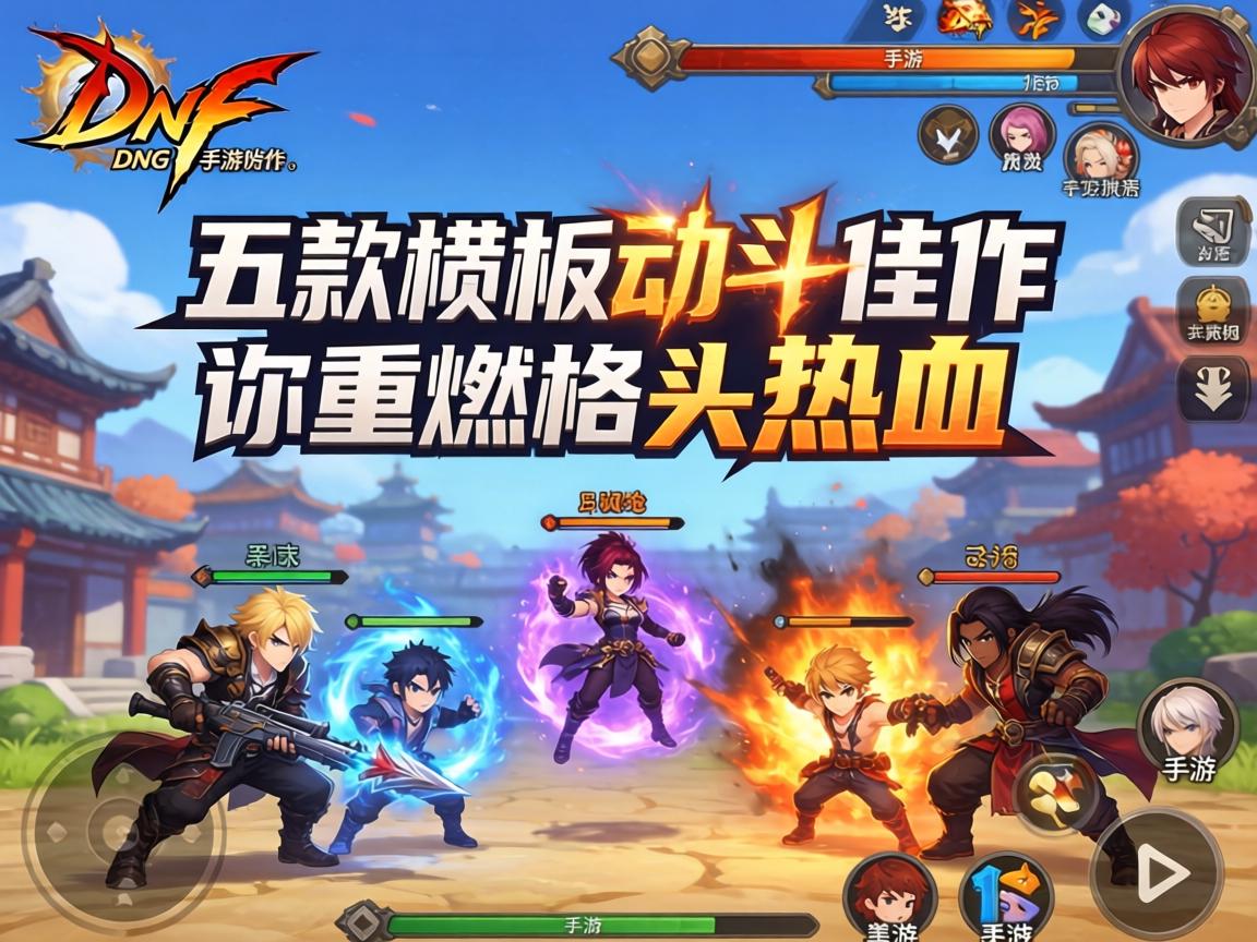 有类似DNF有什么手游？这五款横版动作佳作让你重燃格斗热血