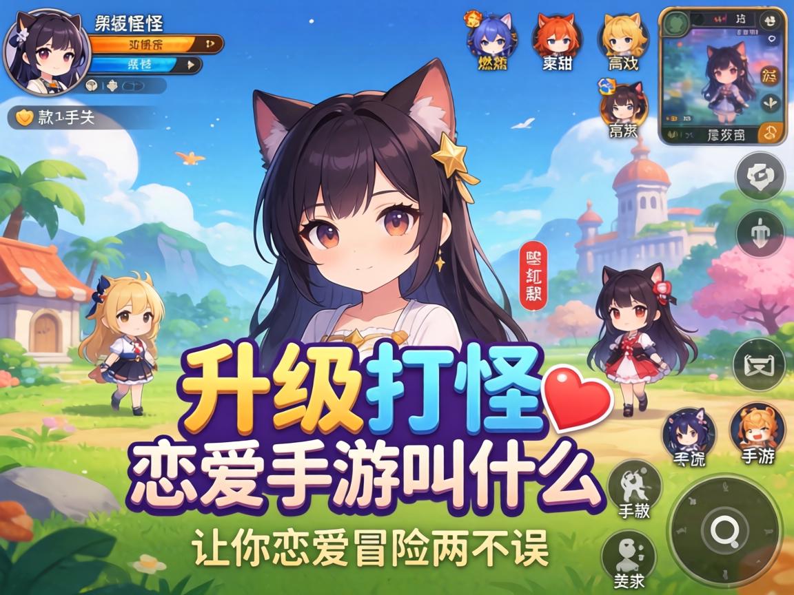 升级打怪恋爱手游叫什么？这5款高甜高燃游戏让你恋爱冒险两不误