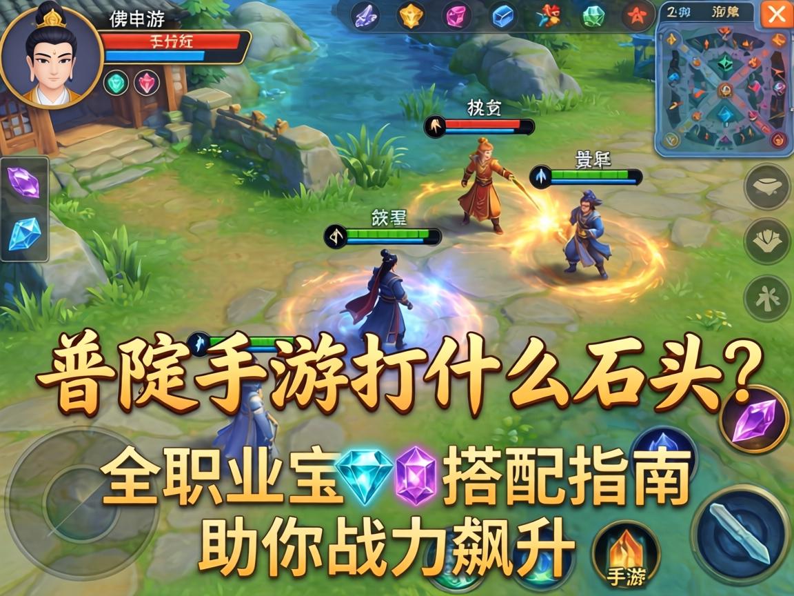 普陀手游打什么石头？全职业宝石搭配指南助你战力飙升