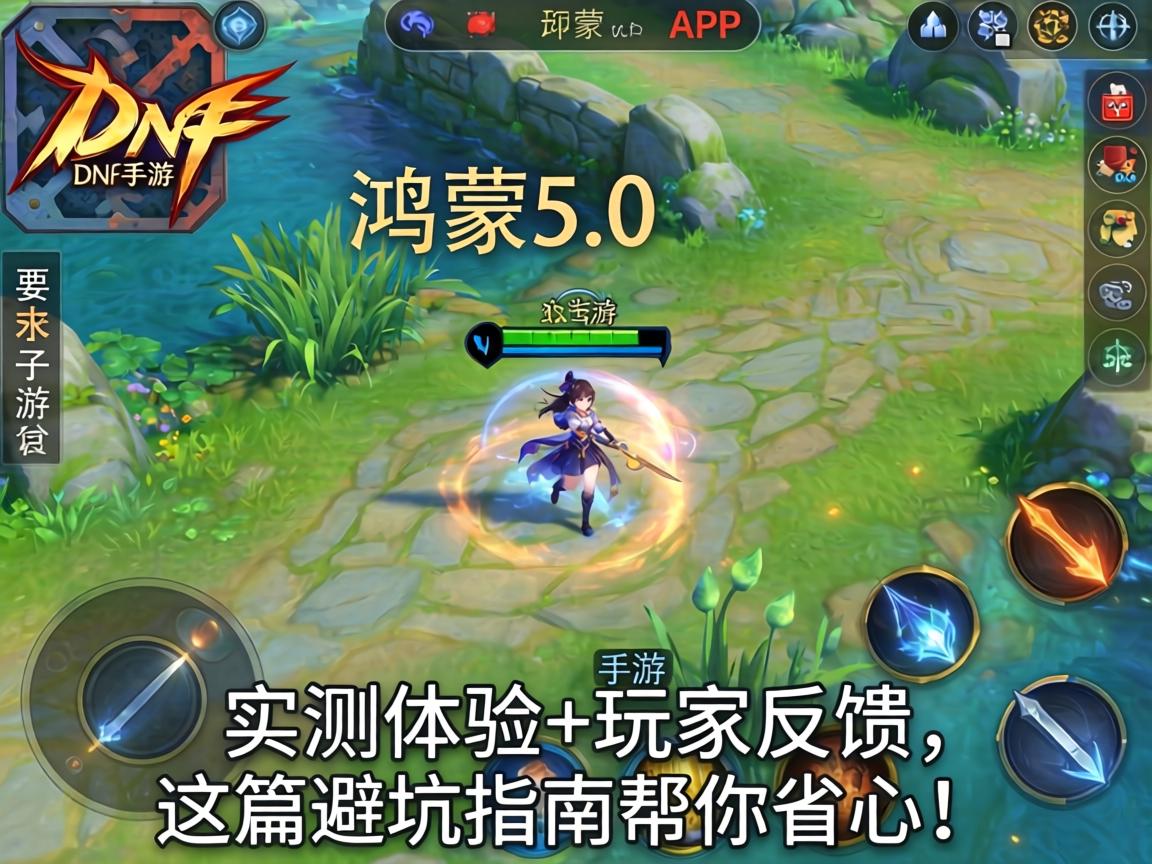 鸿蒙5.0适配DNF手游吗？实测体验+玩家反馈，这篇避坑指南帮你省心！