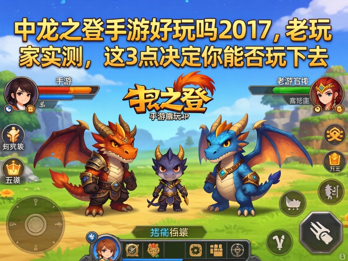 龙之谷手游好玩吗2017