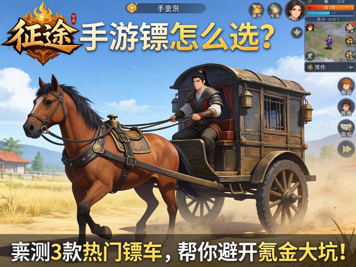 征途手游镖车怎么选