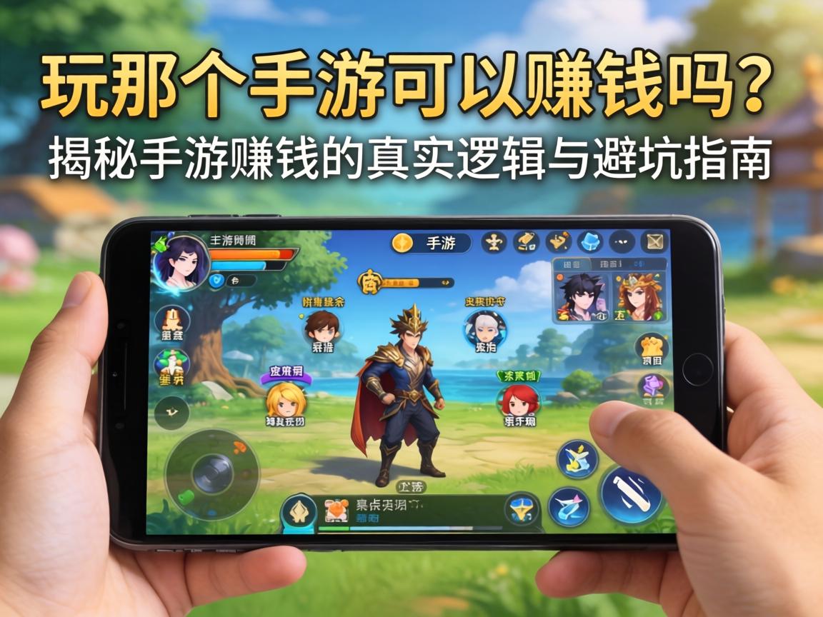 揭秘手游赚钱的真实逻辑与避坑指南