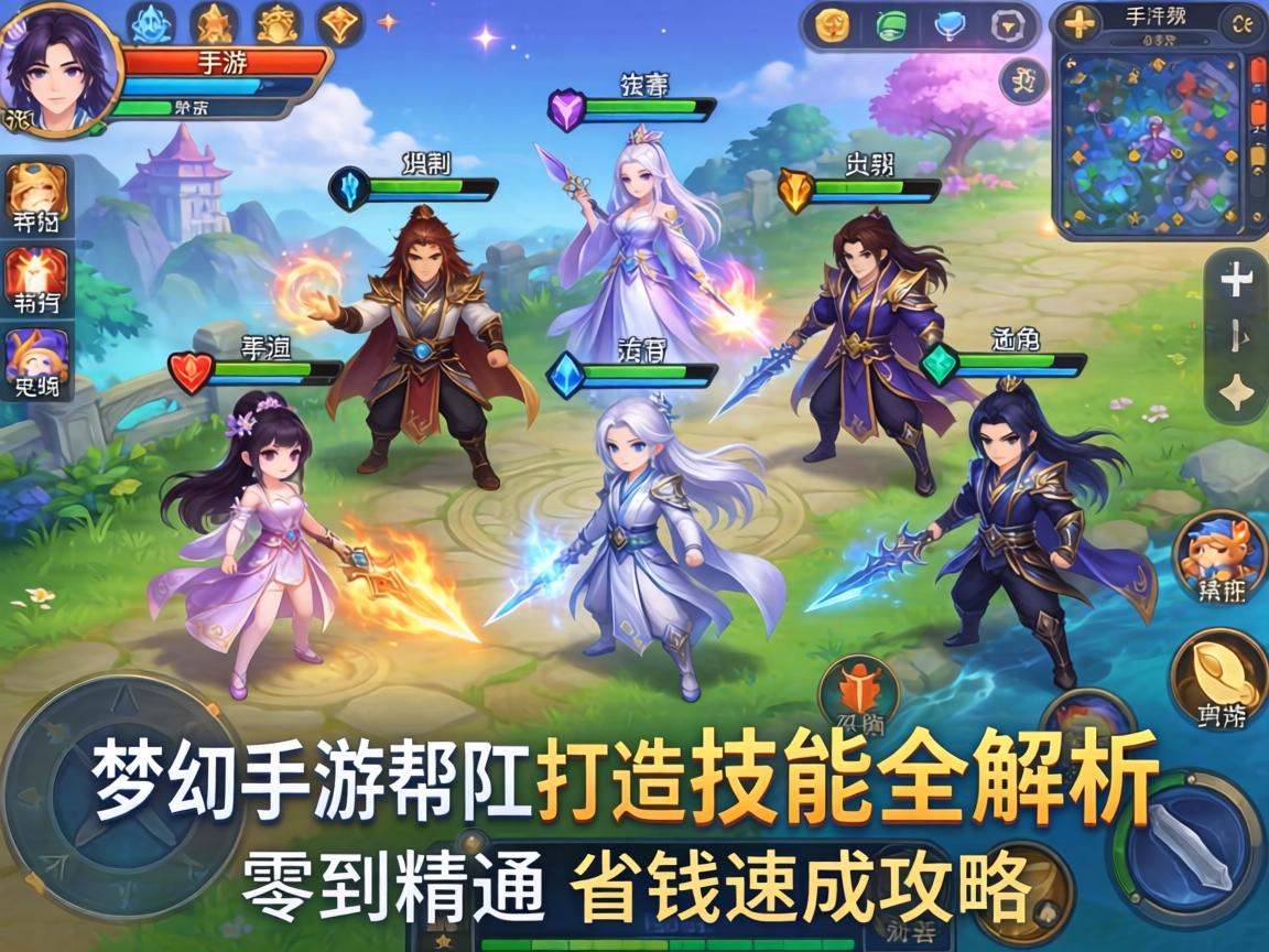 梦幻手游帮派打造技能全解析