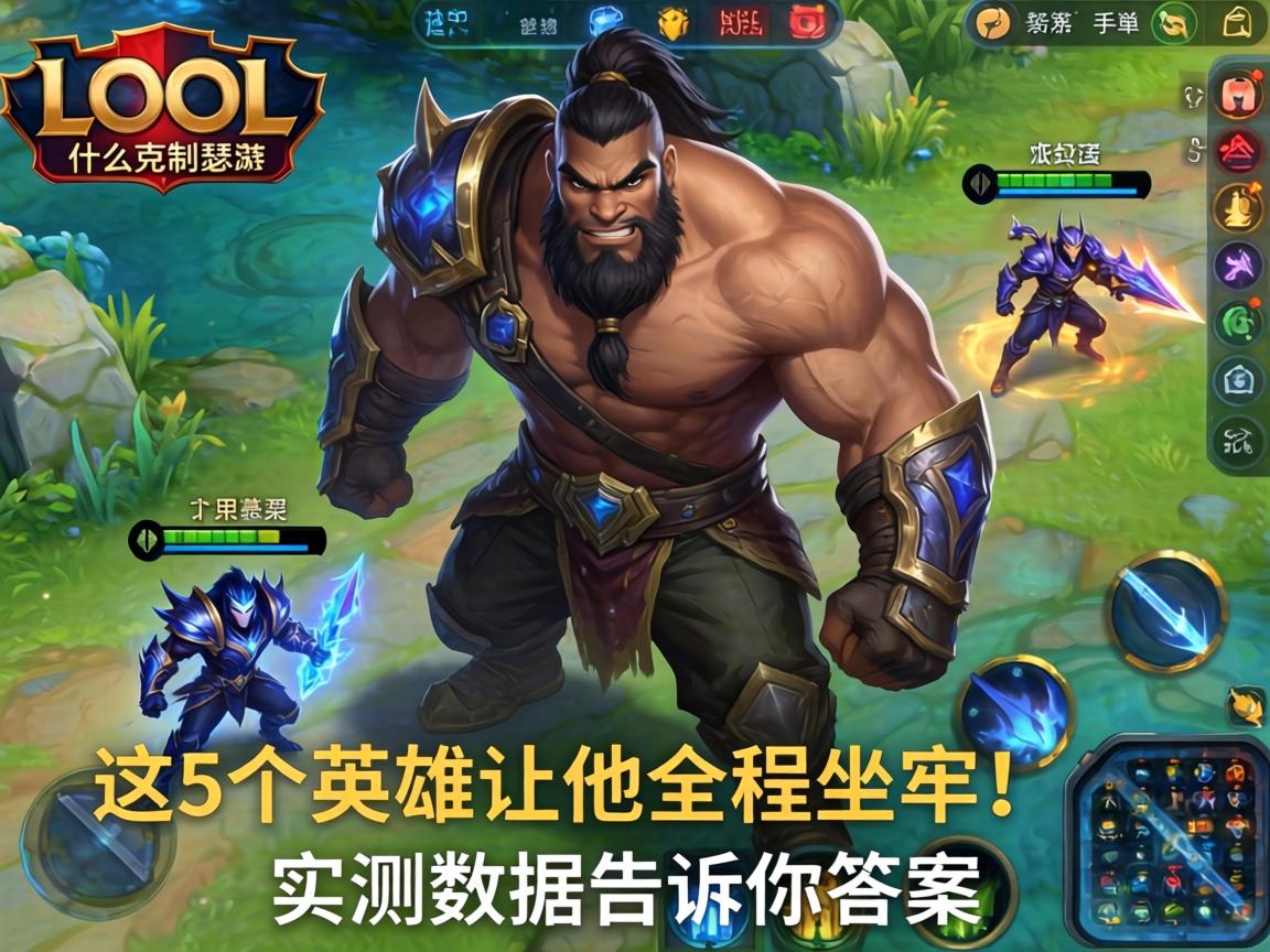 LOL手游什么克制瑟提