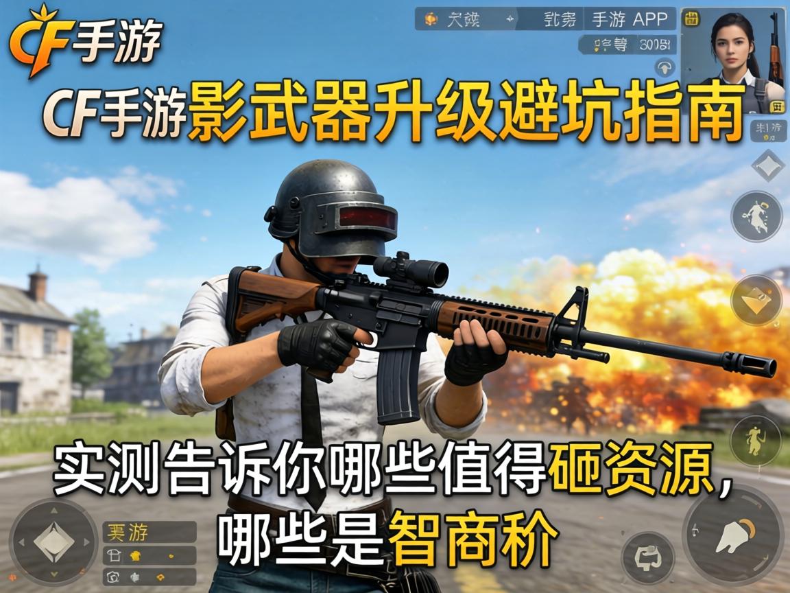 CF手游武器升级避坑指南