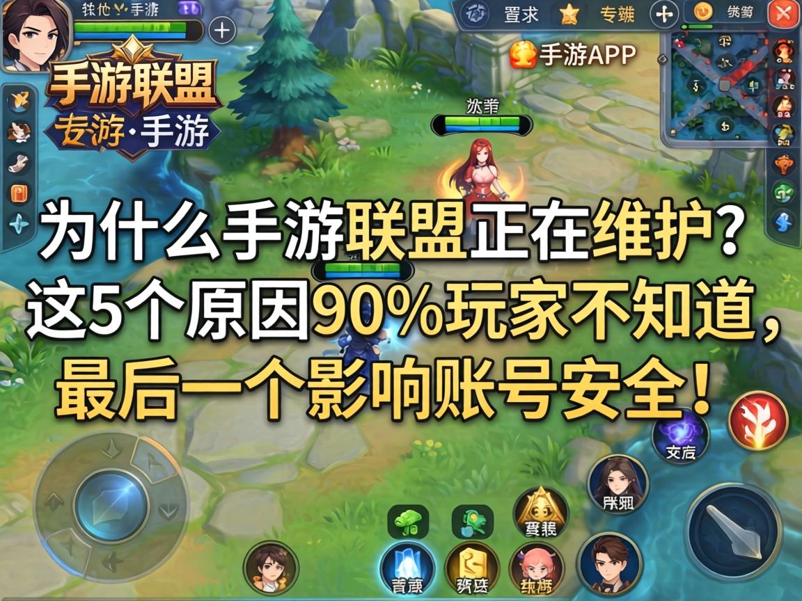 为什么手游联盟正在维护