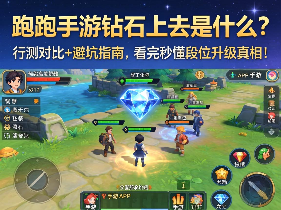 跑跑手游钻石上去是什么