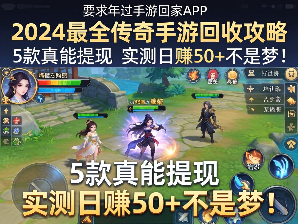 2024年最全传奇手游回收攻略