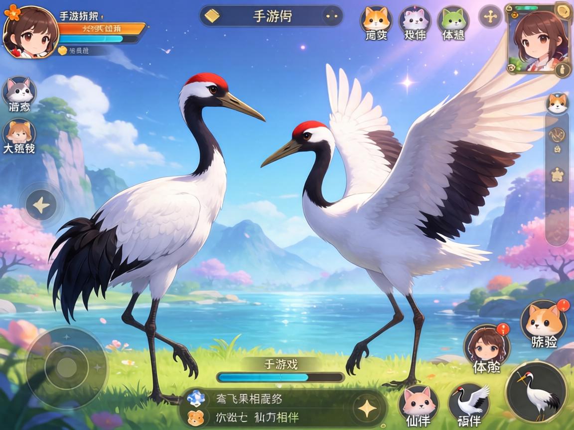这些高人气游戏带你体验仙鹤相伴的奇幻之旅