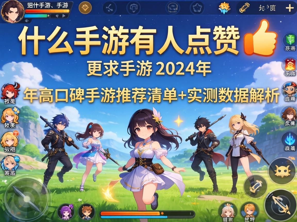 2024年高口碑手游推荐清单