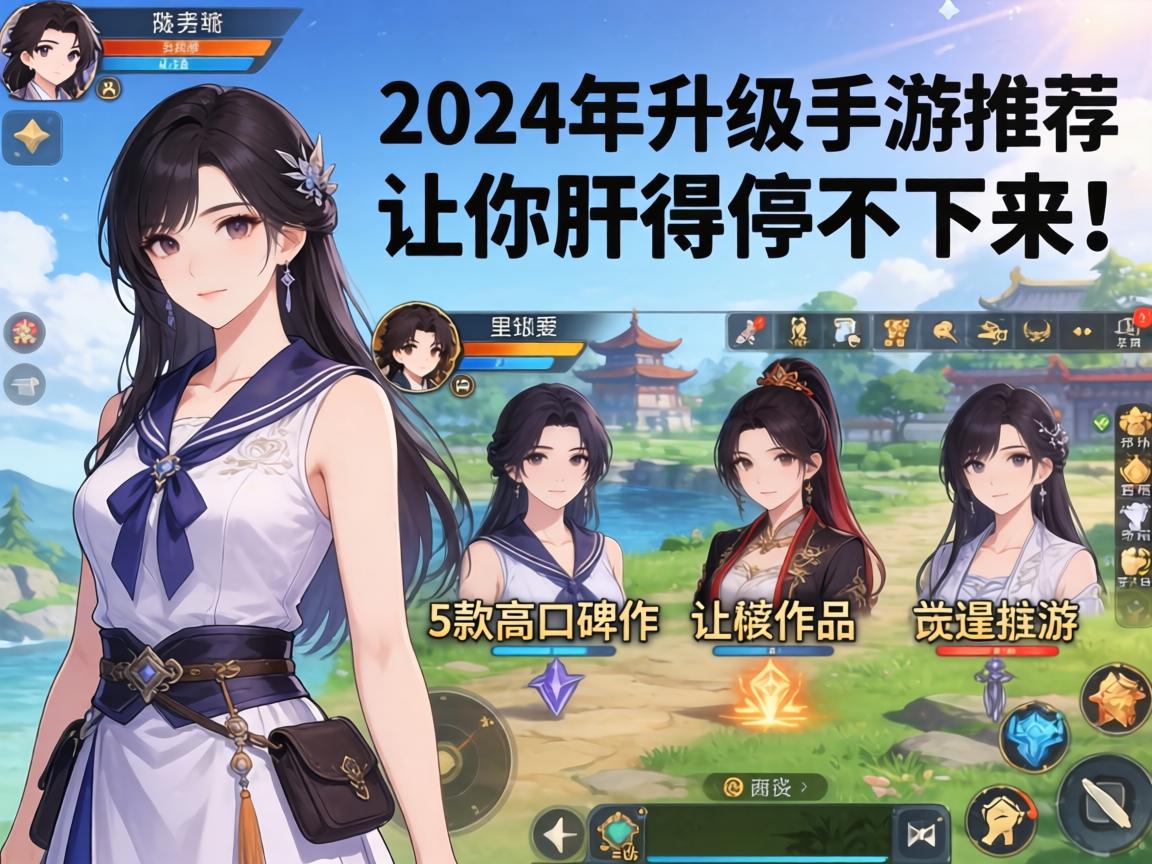 2024年升级手游推荐，这5款高口碑作品让你肝得停不下来！