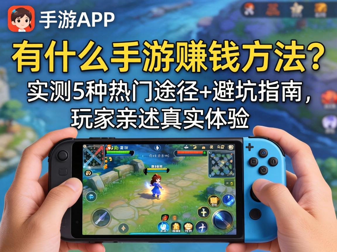 有什么手游赚钱方法？实测5种热门途径+避坑指南，玩家亲述真实体验