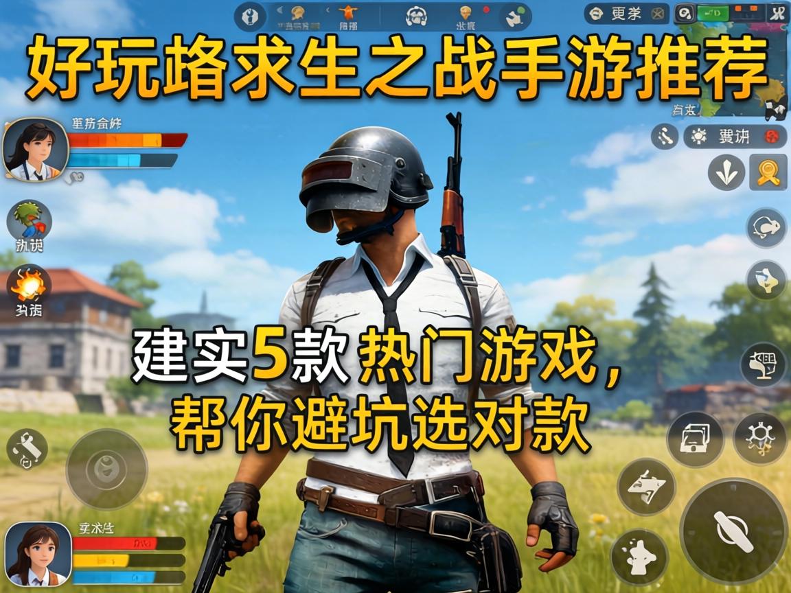 好玩的求生之战手游推荐，实测5款热门游戏，帮你避坑选对款