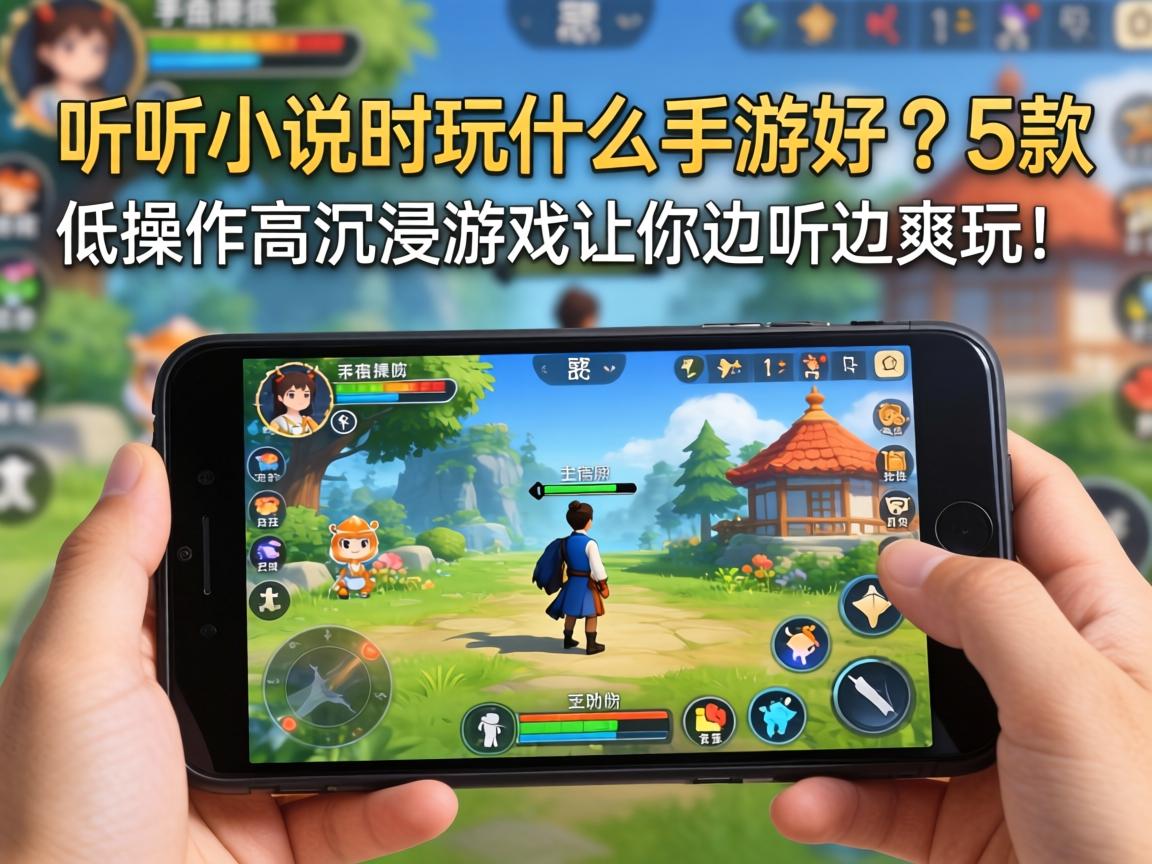 听小说时玩什么手游好？这5款低操作高沉浸游戏让你边听边爽玩！