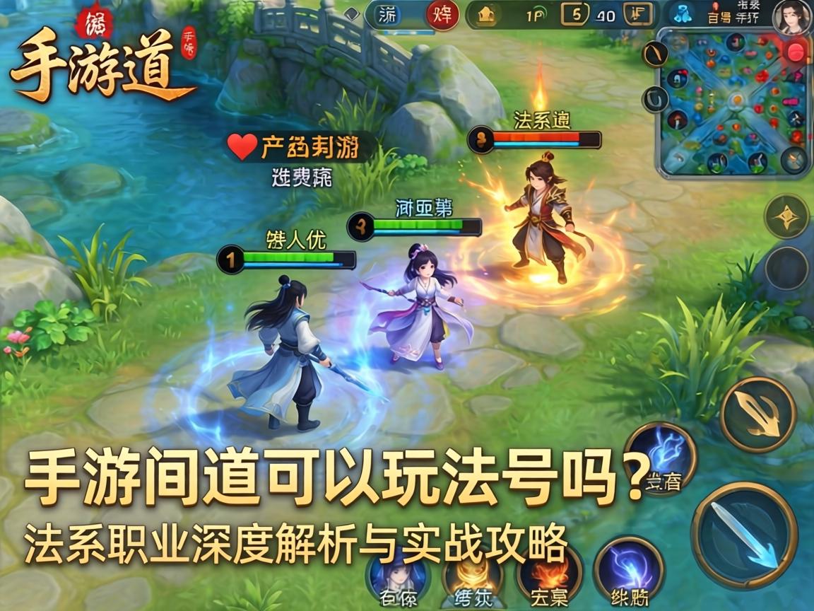 手游问道可以玩法号吗？法系职业深度解析与实战攻略