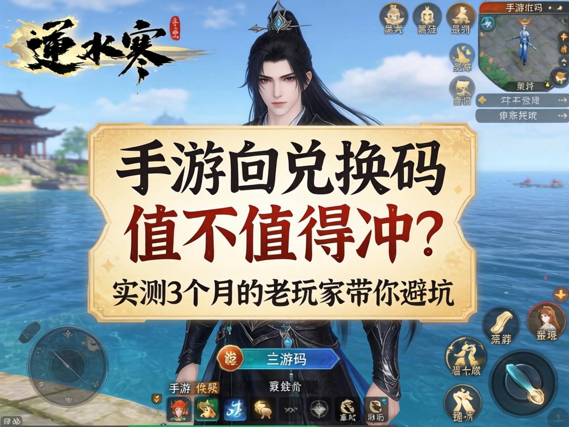 逆水寒手游兑换码值不值得冲？实测3个月的老玩家带你避坑