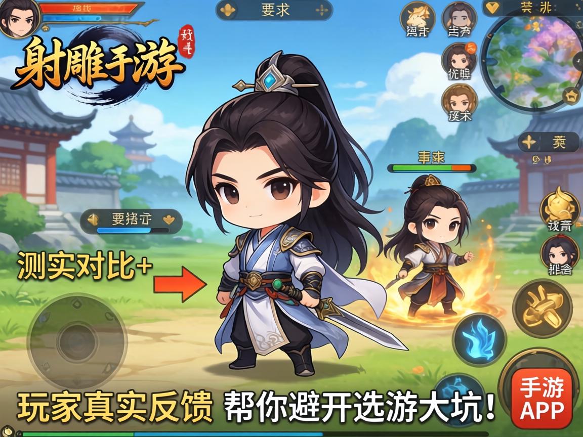 射雕手游是Q版吗？实测对比+玩家真实反馈，帮你避开选游大坑！