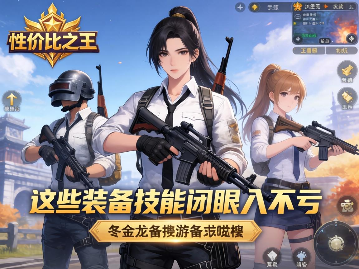 这些装备技能闭眼入不亏