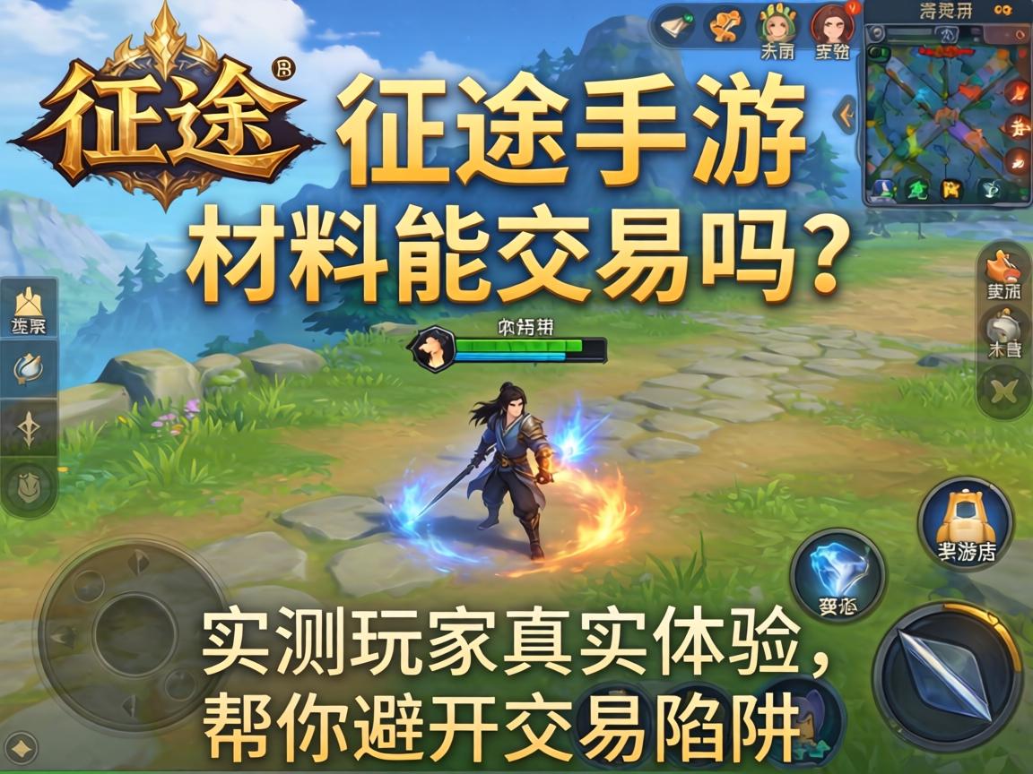 征途手游材料能交易吗