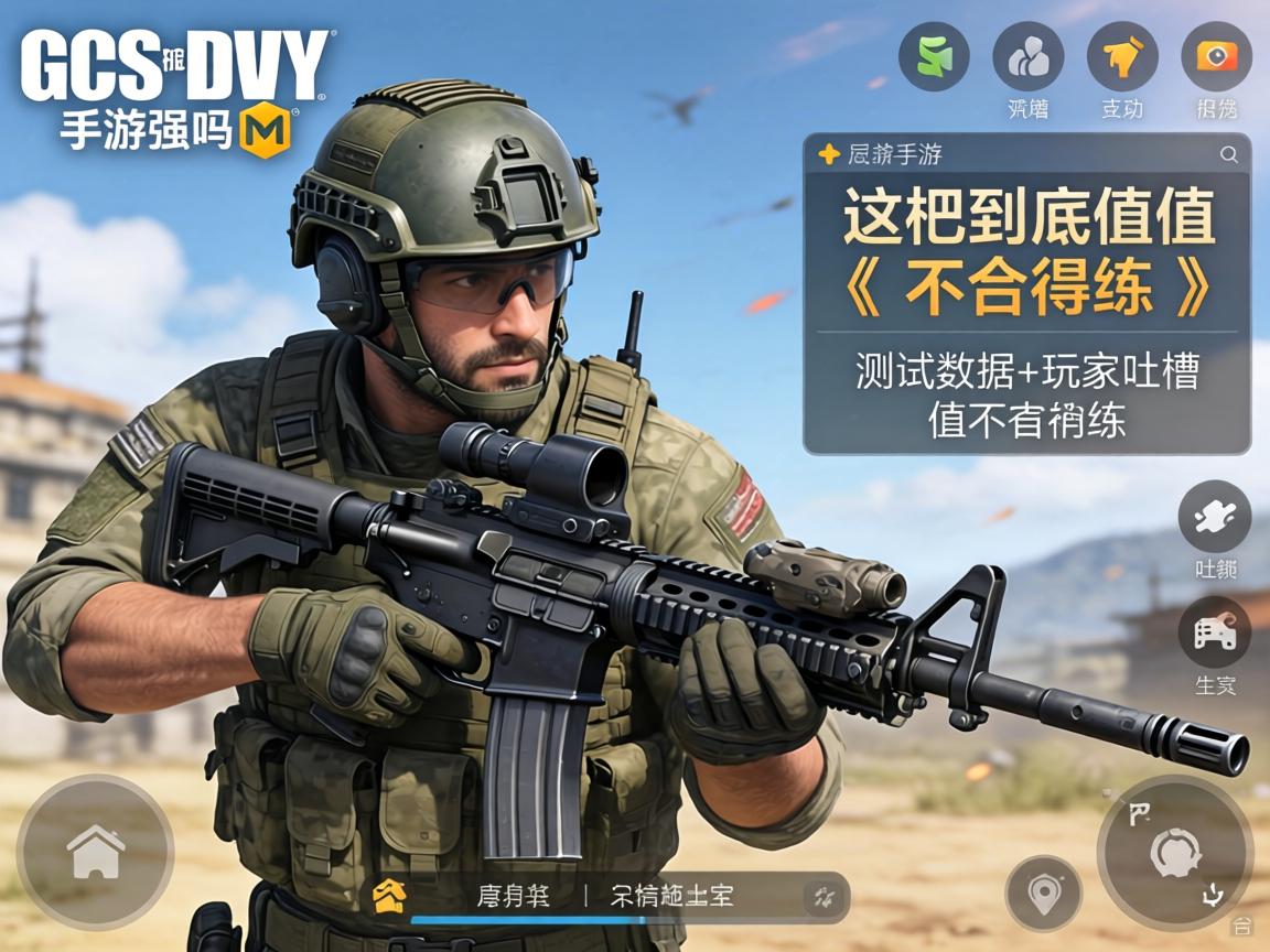 GKS使命召唤手游强吗