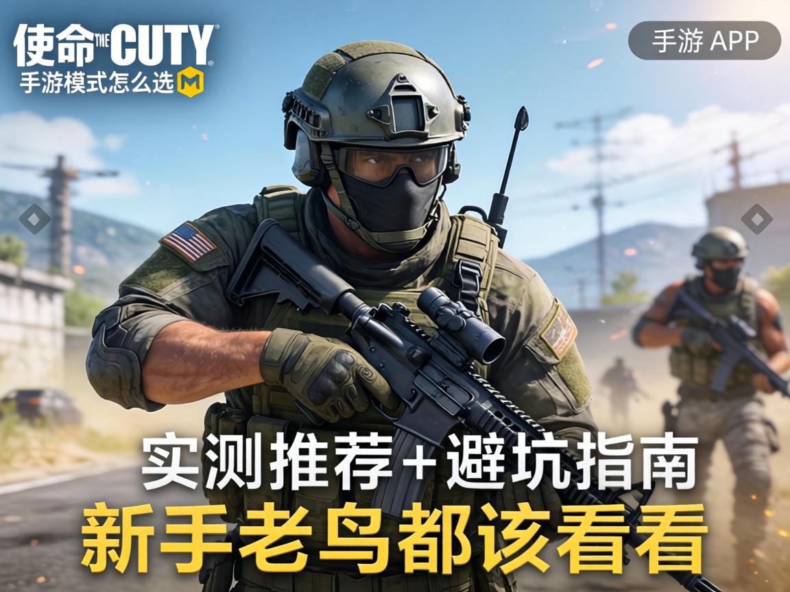 使命召唤手游模式怎么选？实测推荐+避坑指南，新手老鸟都该看看！