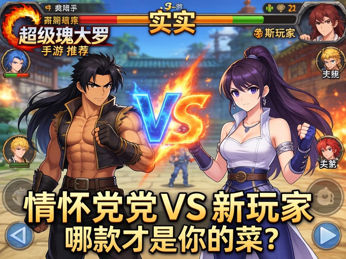 超级魂斗罗手游推荐实测，情怀党VS新玩家，哪款才是你的菜？