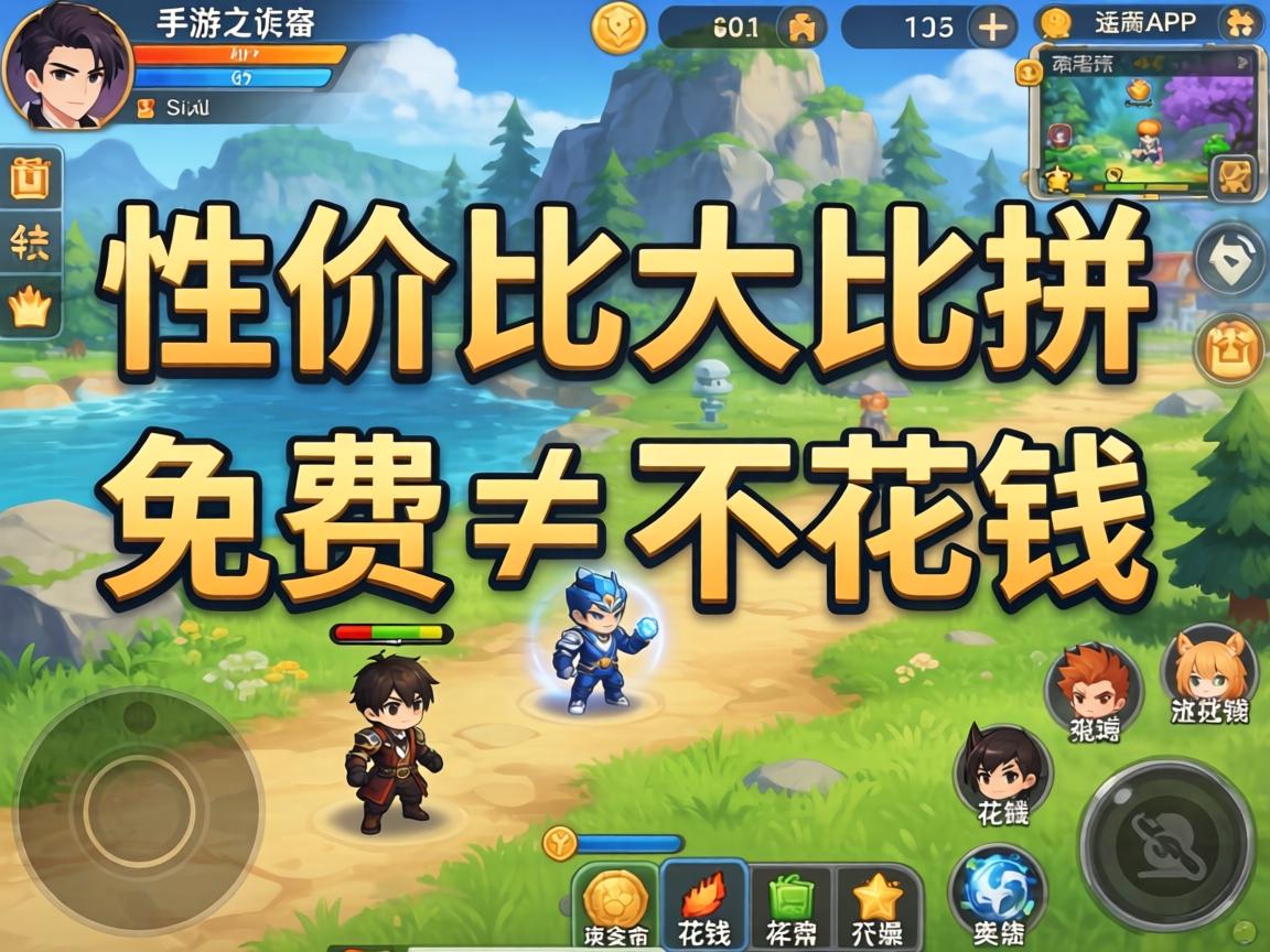 一、性价比大比拼，免费≠不花钱