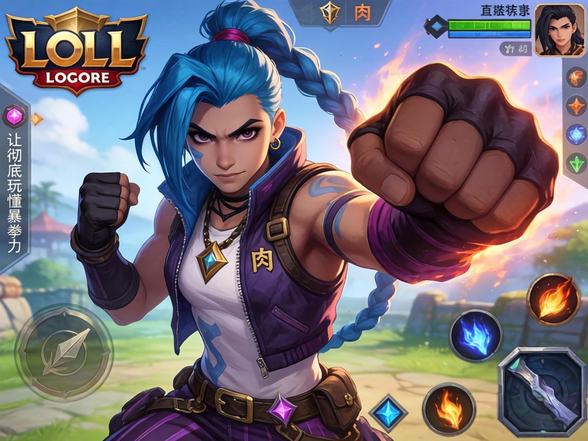 LOL手游蔚是肉吗？定位解析+出装思路让你彻底玩懂这个暴力拳手