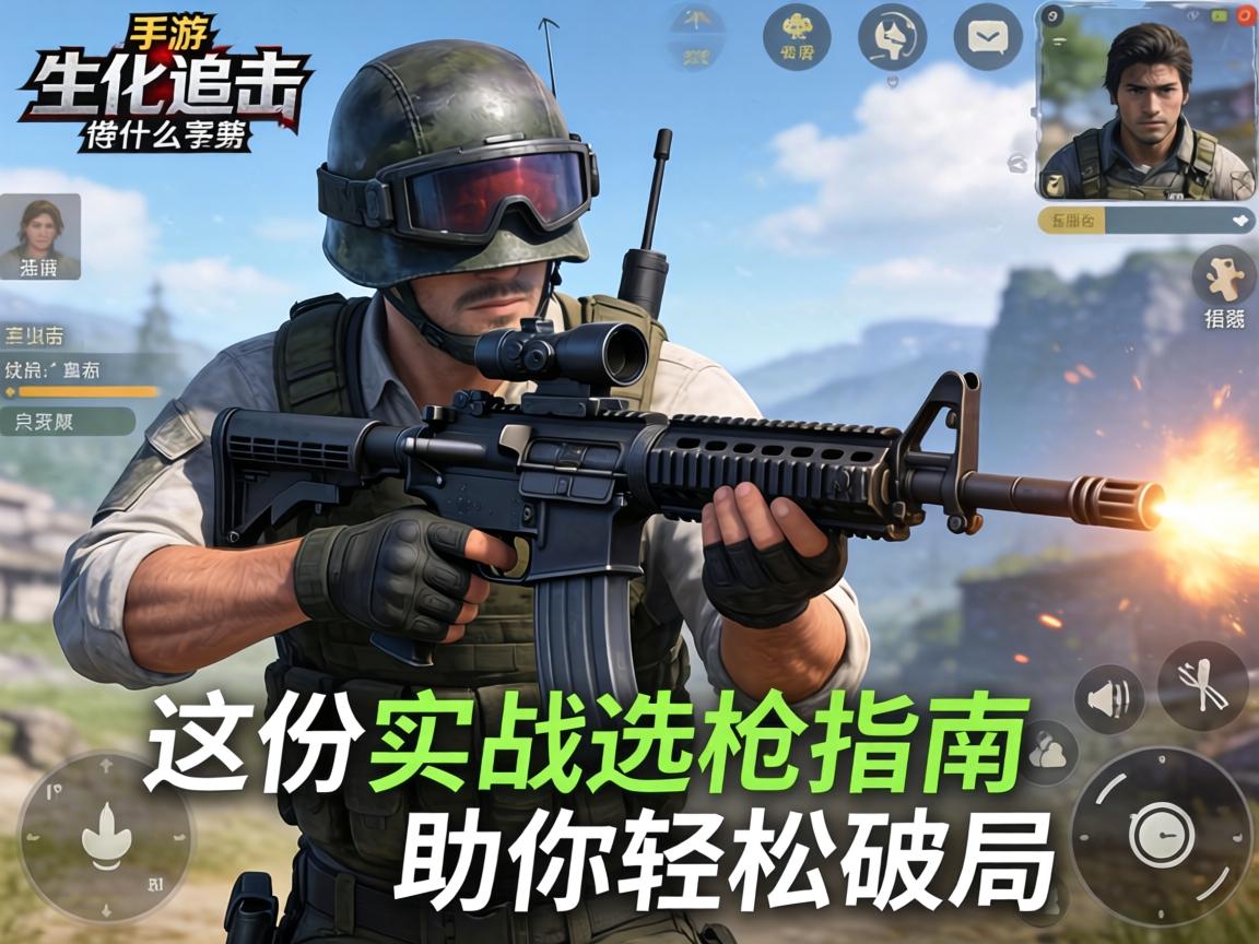 手游生化追击用什么喷子？这份实战选枪指南助你轻松破局