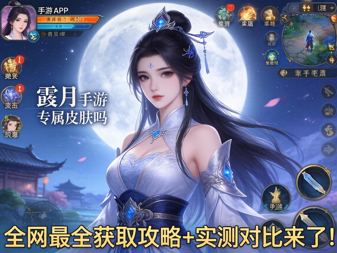 皎月有手游专属皮肤吗？全网最全获取攻略+实测对比来了！