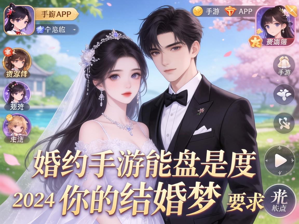 哪些手游能满足你的结婚梦？2024年高自由度婚恋手游盘点