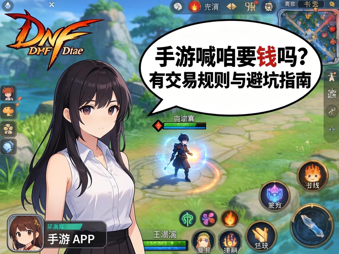 DNF手游喊话要钱吗？一文说清所有交易规则与避坑指南