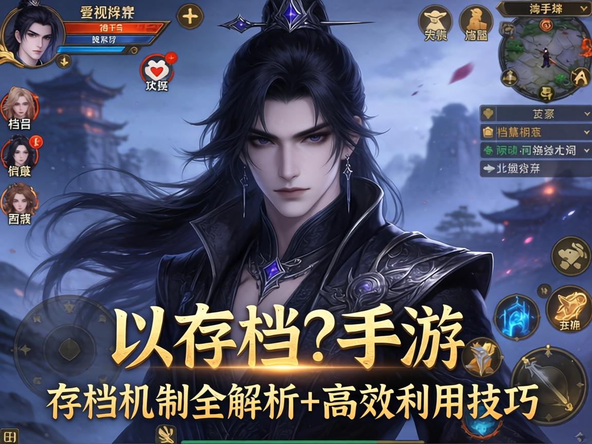 黑暗诡计可以存档吗手游，存档机制全解析+高效利用技巧