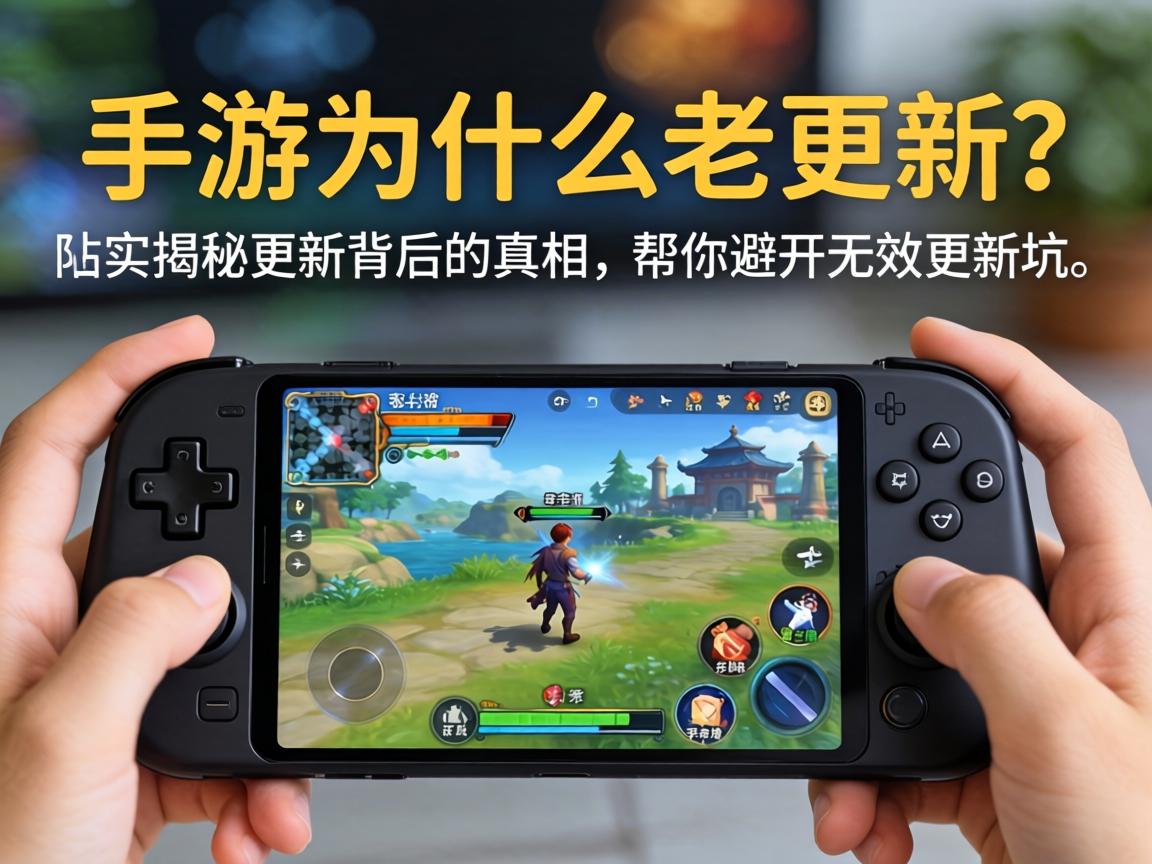 手游为什么老更新？实测揭秘更新背后的真相，帮你避开无效更新坑