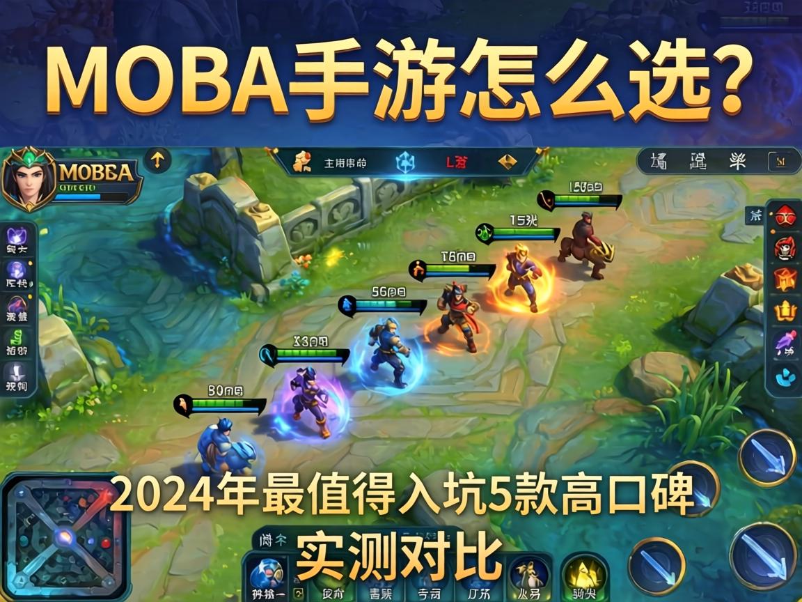MOBA手游怎么选？2024年最值得入坑的5款高口碑作品实测对比
