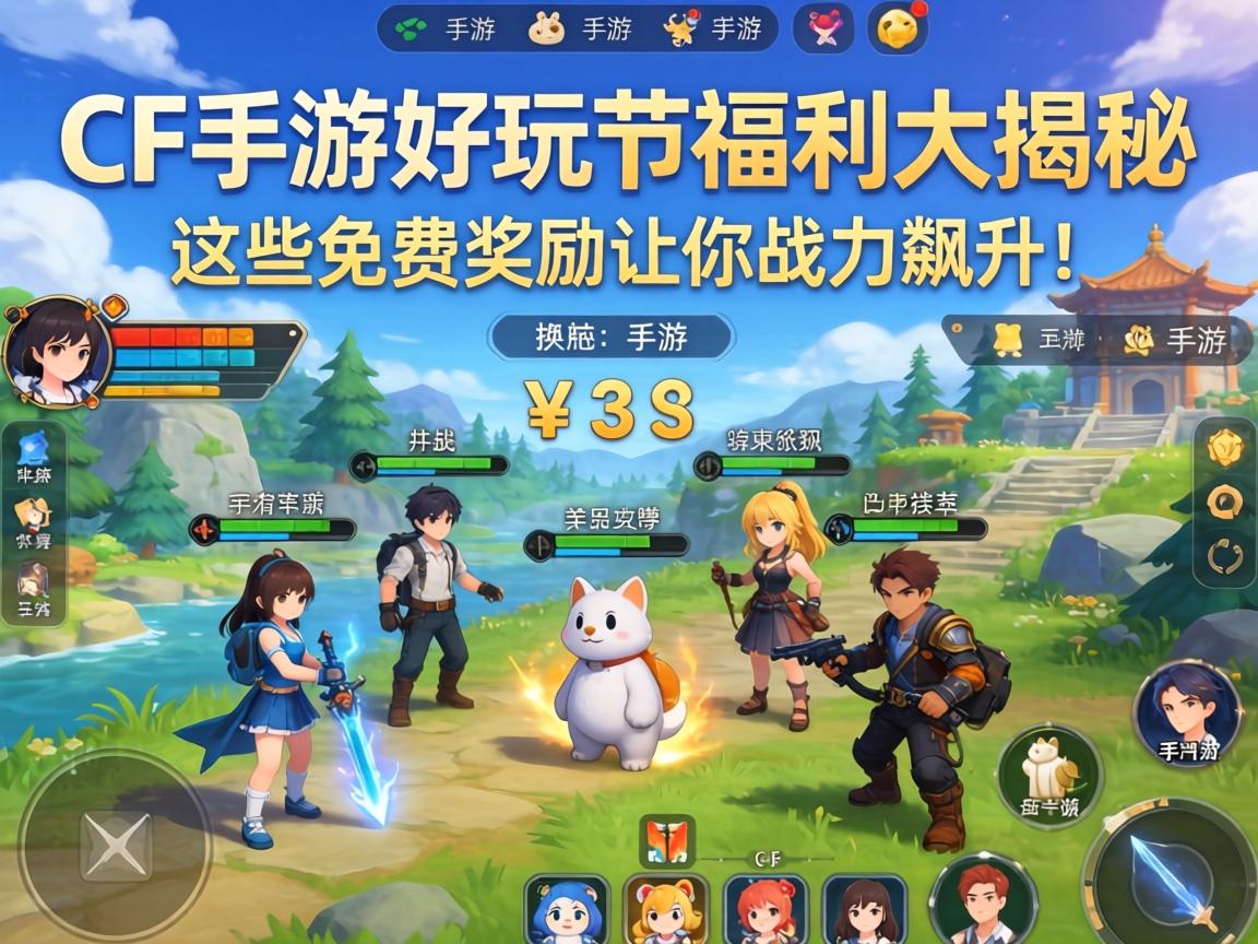 CF手游好玩节福利大揭秘，这些免费奖励让你战力飙升！